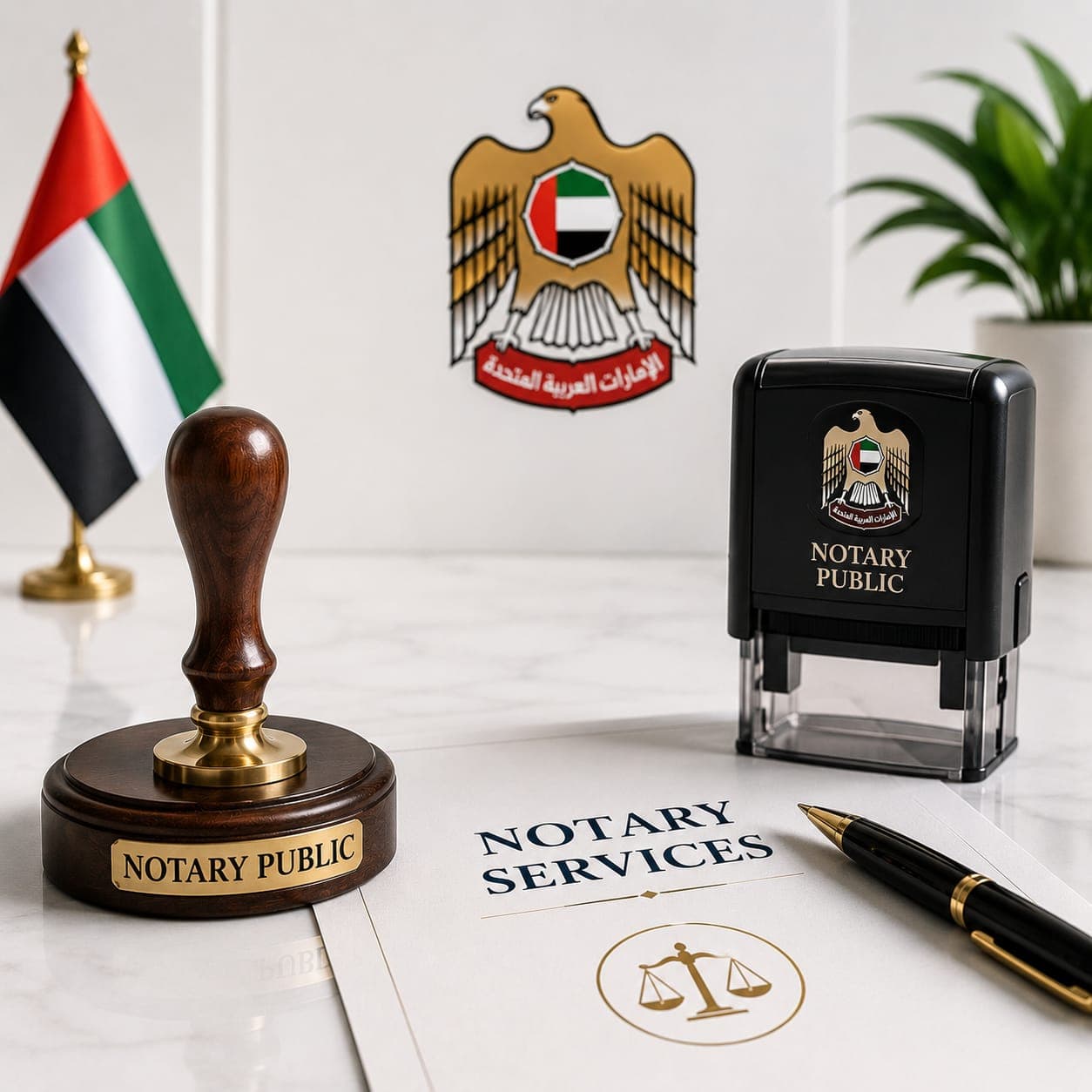 Official documents prepared for notary and MOFA attestation